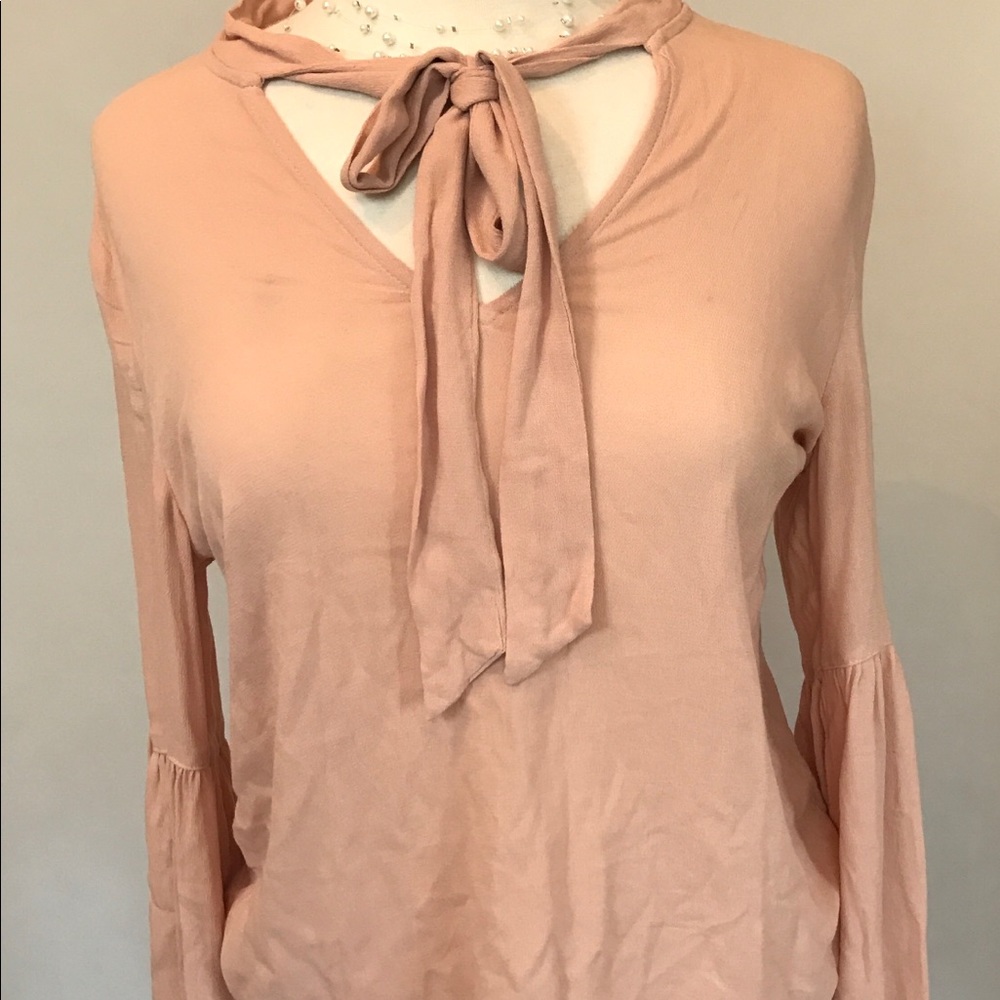 Forever 21 tie up blouse!